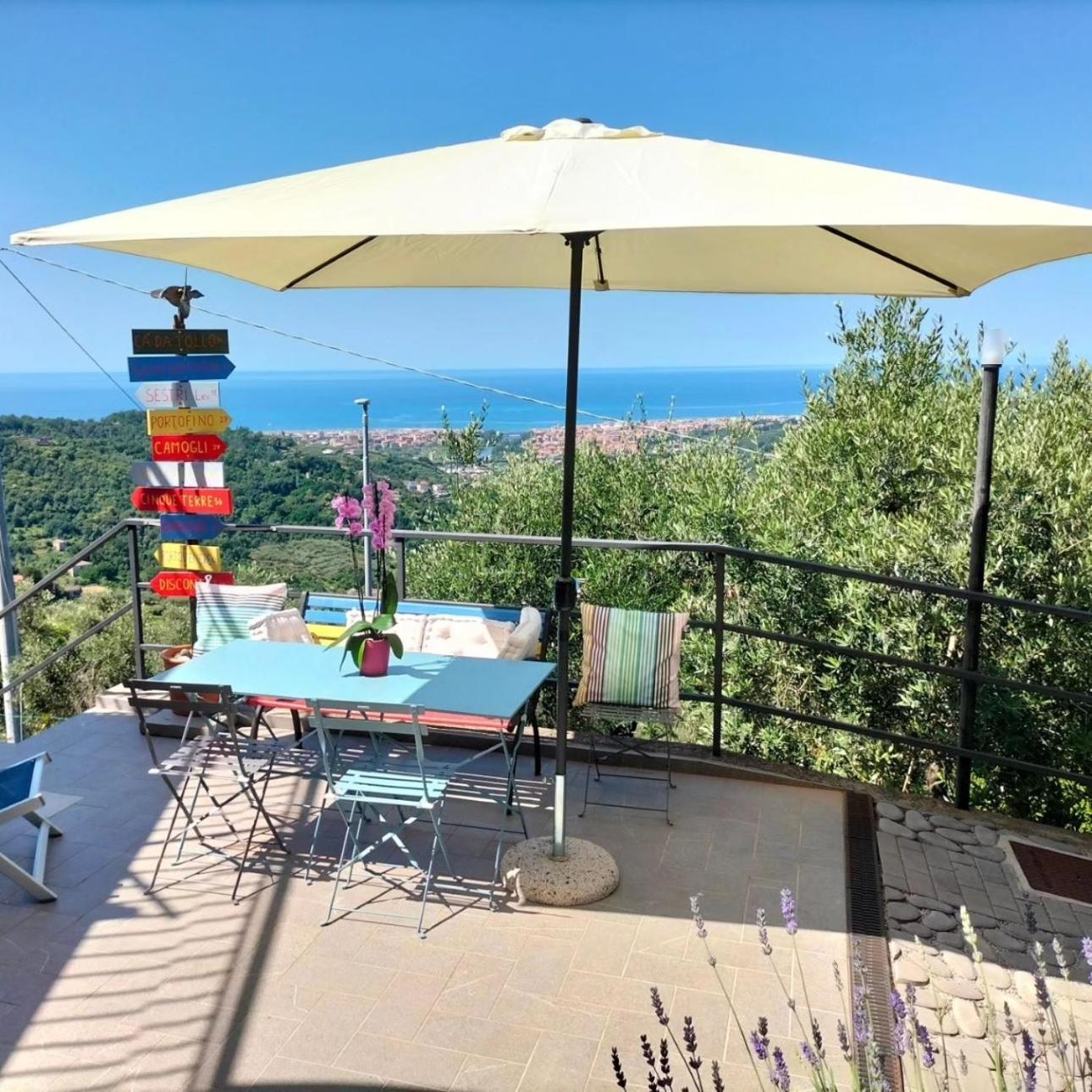 Ca' Da Tollo Hotel Cogorno ภายนอก รูปภาพ